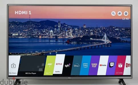 LG 43” inch smart 4k UHD webOS tv with magic remote