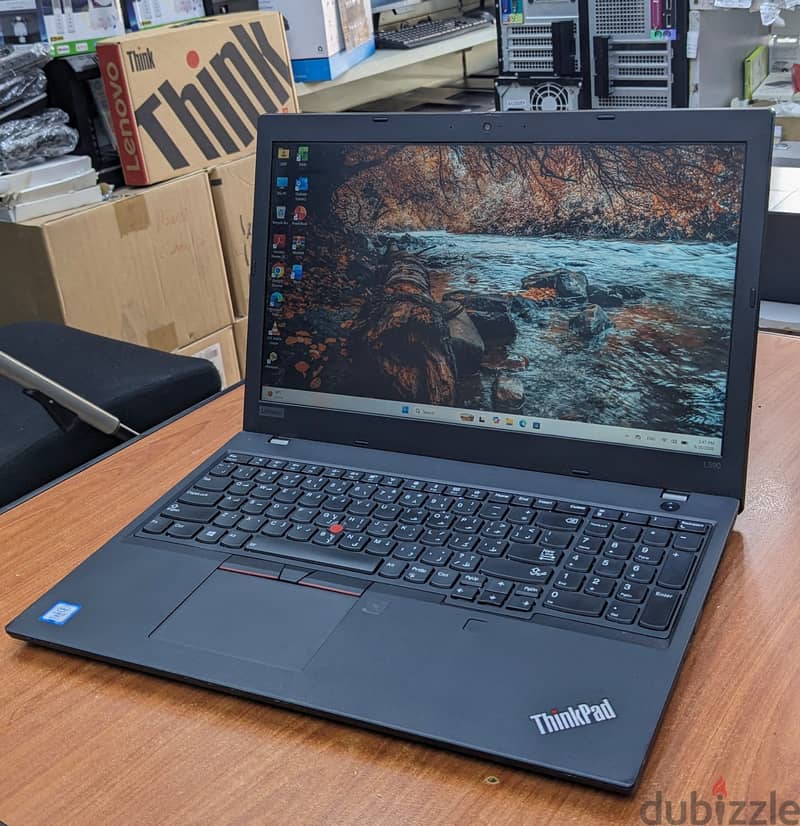 Thinkpad Core i7 8th Gen Laptop 8GB RAM 256GB SSD 15.6" FHD Display FR 3