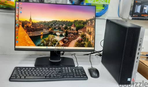 HP Core i7 3.60GHz Speed PC 16 GB RAM 500GB SSD 24" IPS FHD Borderless