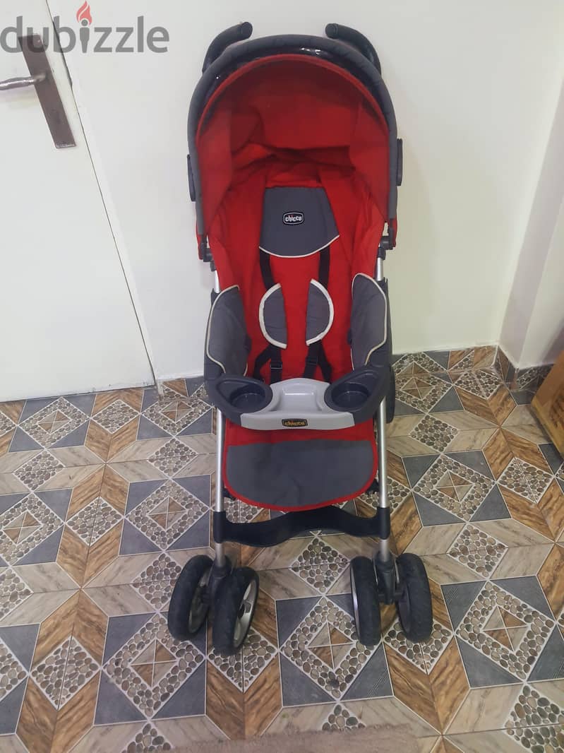 Call (36216143) Chicco Baby Stroller In Good Condition 10BD Only 1