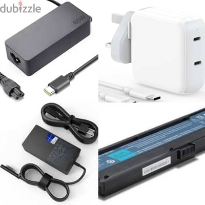 New Box Pack Laptop Adapters, Batteries MacBook,Type-C,Surface,Gaming