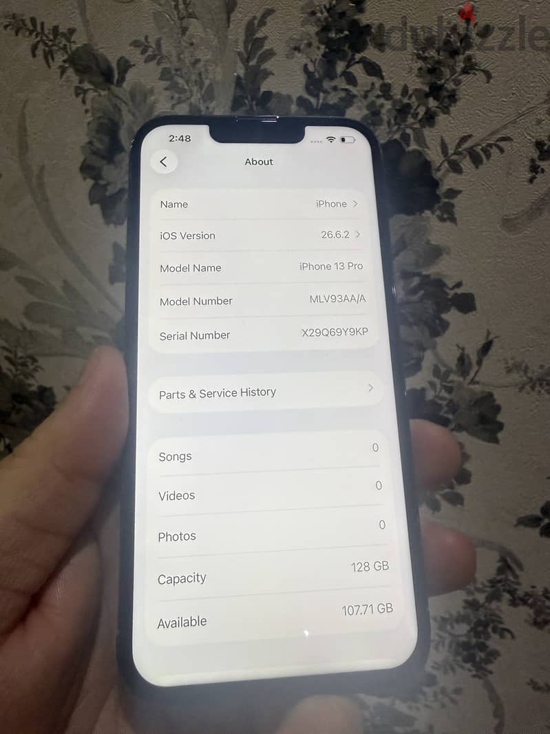iPhone 13 Pro | 128GB 87% - Screen changed  128 GB  87%  condit 4