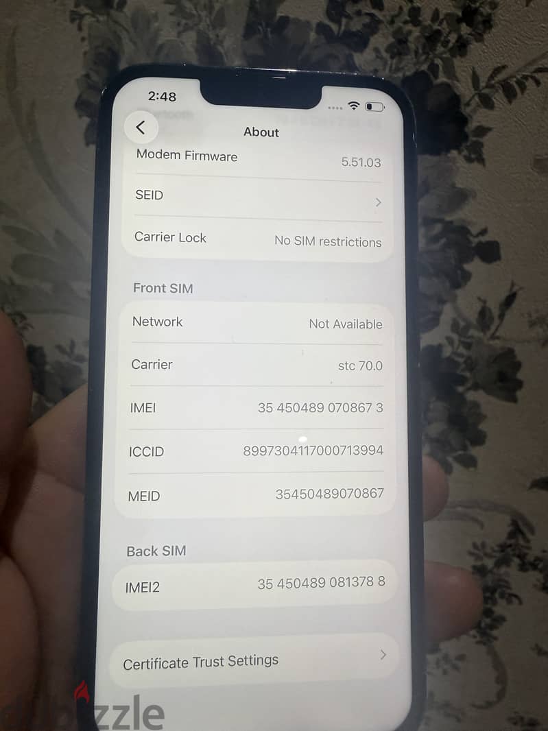 iPhone 13 Pro | 128GB 87% - Screen changed  128 GB  87%  condit 5