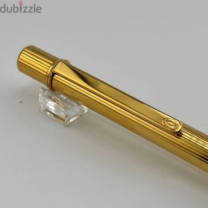 Must de Cartier Ballpointt Pen – Gold Stripe 2