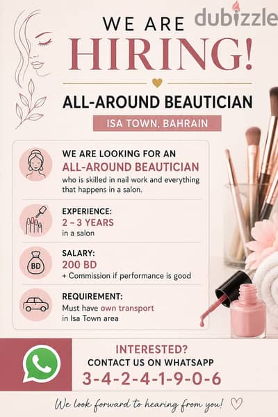 All around Beautician in Jurdab IsaTown
