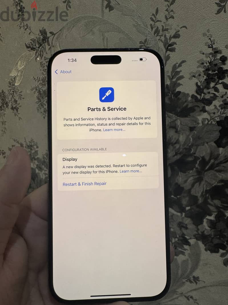 iPhone 16 Pro Max Titanium black | 256GB | 89%  | Screen changed iPh 3
