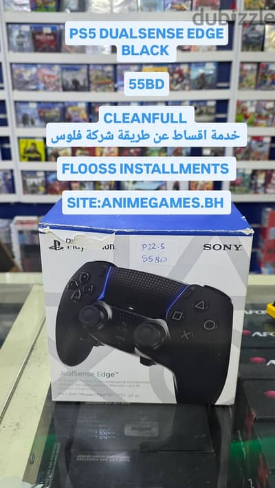 PS5 DUALSENSE EDGE BLACK