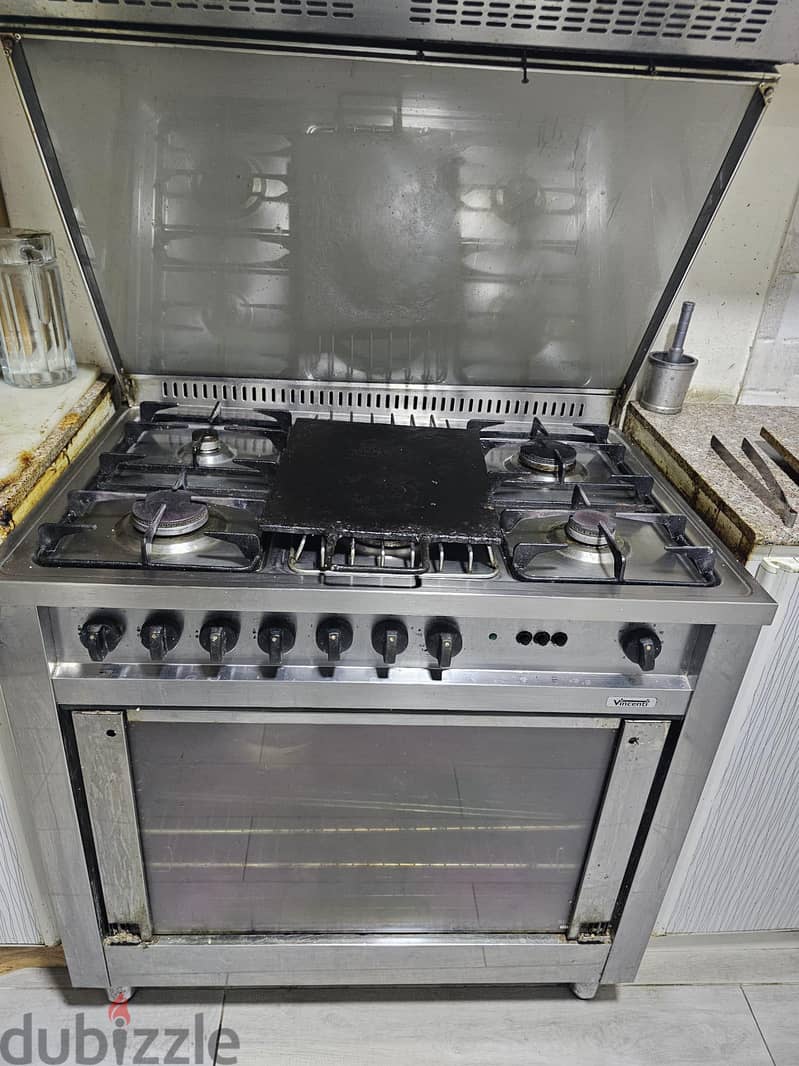 All gas oven service 10 BD Bahrain good working 2