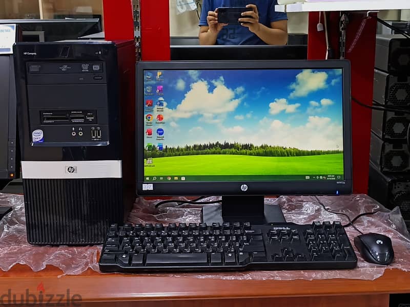 HP Computer Se 3GB/160GB HDD 19’’ Monitor with Gift Wi-Fi 23BD Only 9