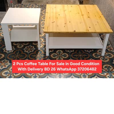 Center table and other items for sale with Delivery