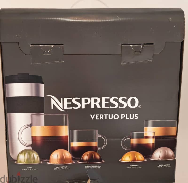 Nespresso vertuo plus with Aeroccino 3 Brand New in Box 1