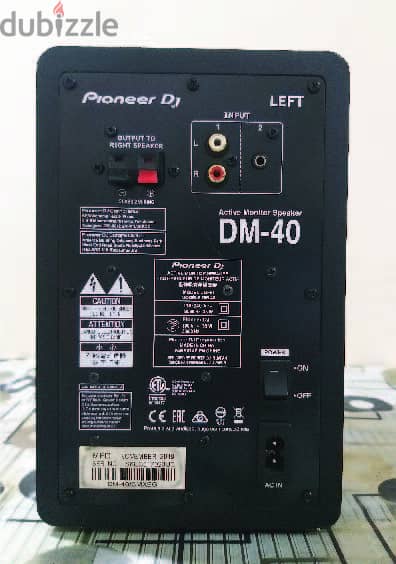PIONEER DJ DM-40 2 Way Active Monitor Speaker System ( LIKE NEW ) 2