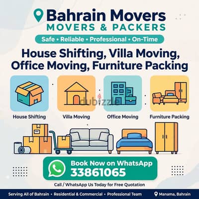 Movers and Packers in Bahrain – Fast & Reliable Moving Service
