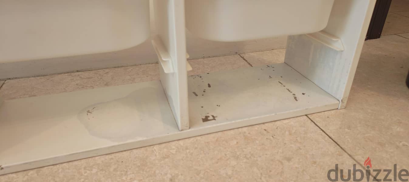 Ikea shelves with tub drawers 4