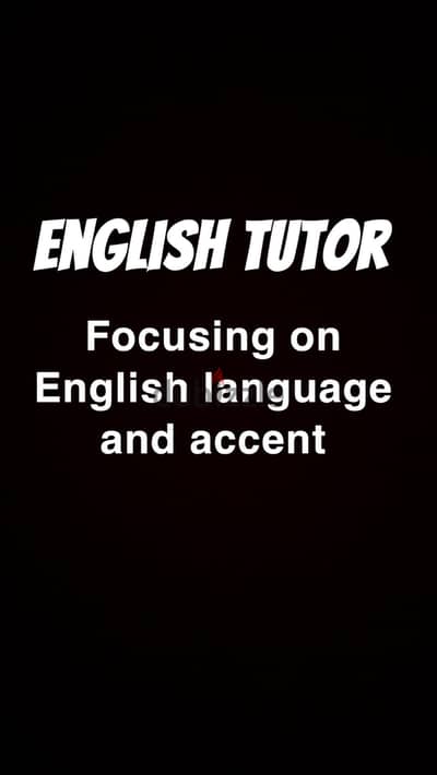 English tutor