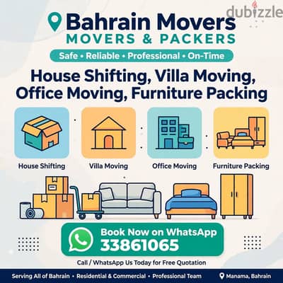 Movers and Packers in Bahrain – Fast & Reliable Moving Service