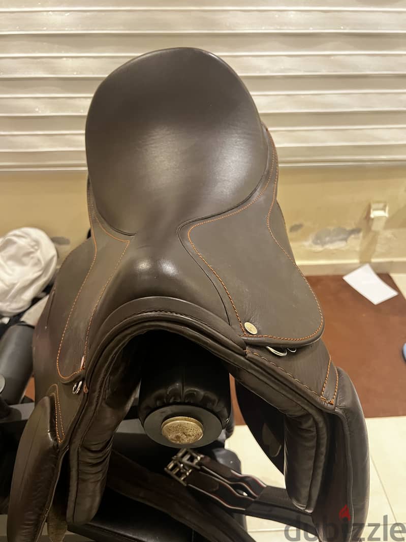 Horse leather saddle full set 1