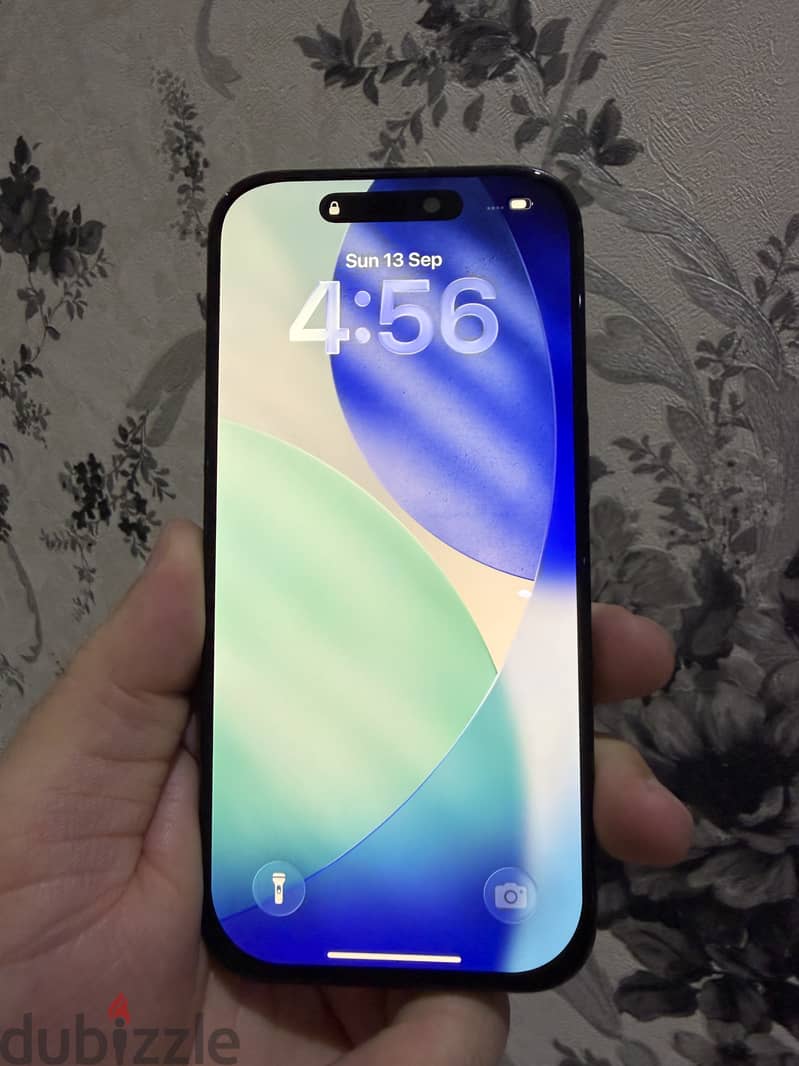 iPhone 16 Pro Titanium  256GB  90% screen changed copy +back cover 1