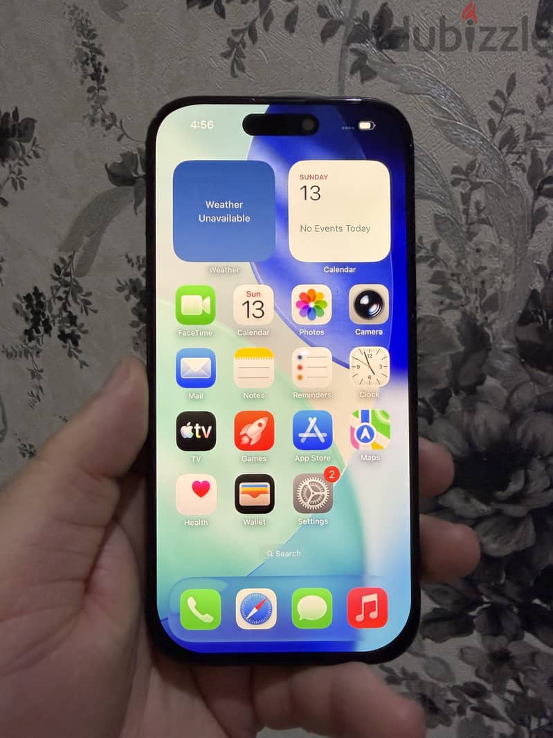iPhone 16 Pro Titanium  256GB  90% screen changed copy +back cover 2