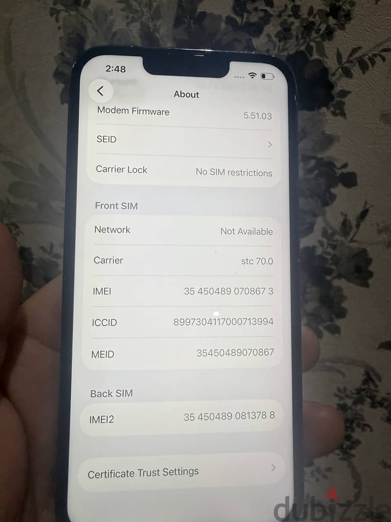iPhone 13 Pro | 128GB 87% - Screen changed  128 GB  87%  condit 5