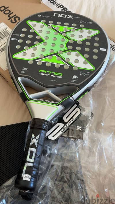 Nox At10 padel racket Genius 2023 12K