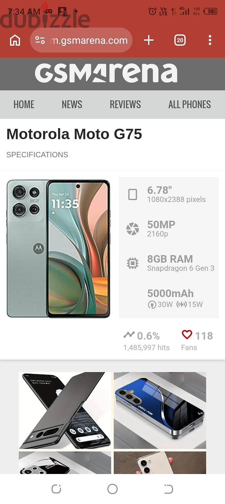 Motorola G75 5g 1