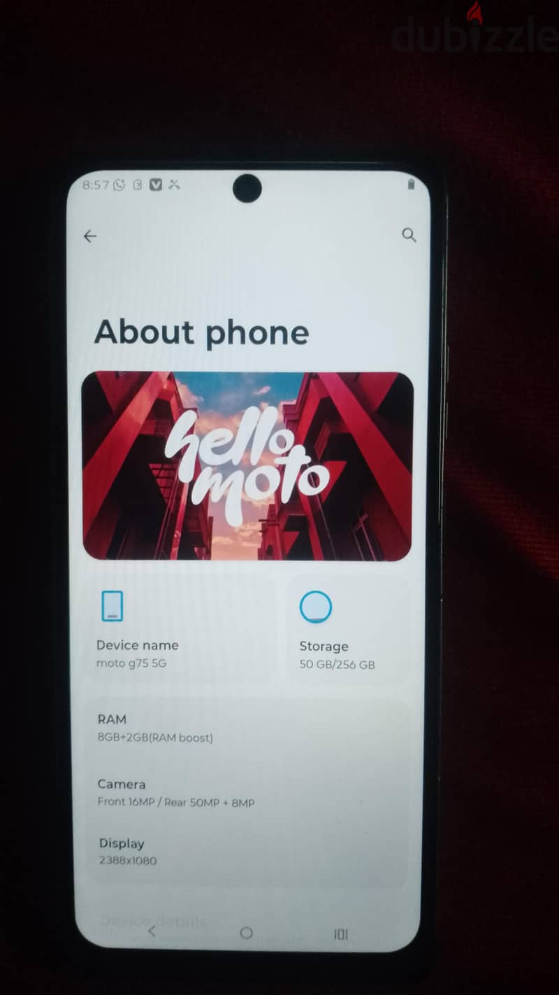 Motorola G75 5g 2
