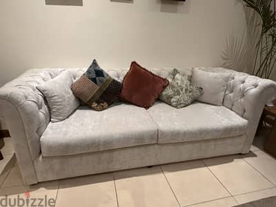 Two 3-seater sofas for sale