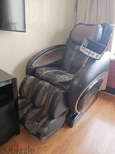 massage chair fully automatic & bedroom set