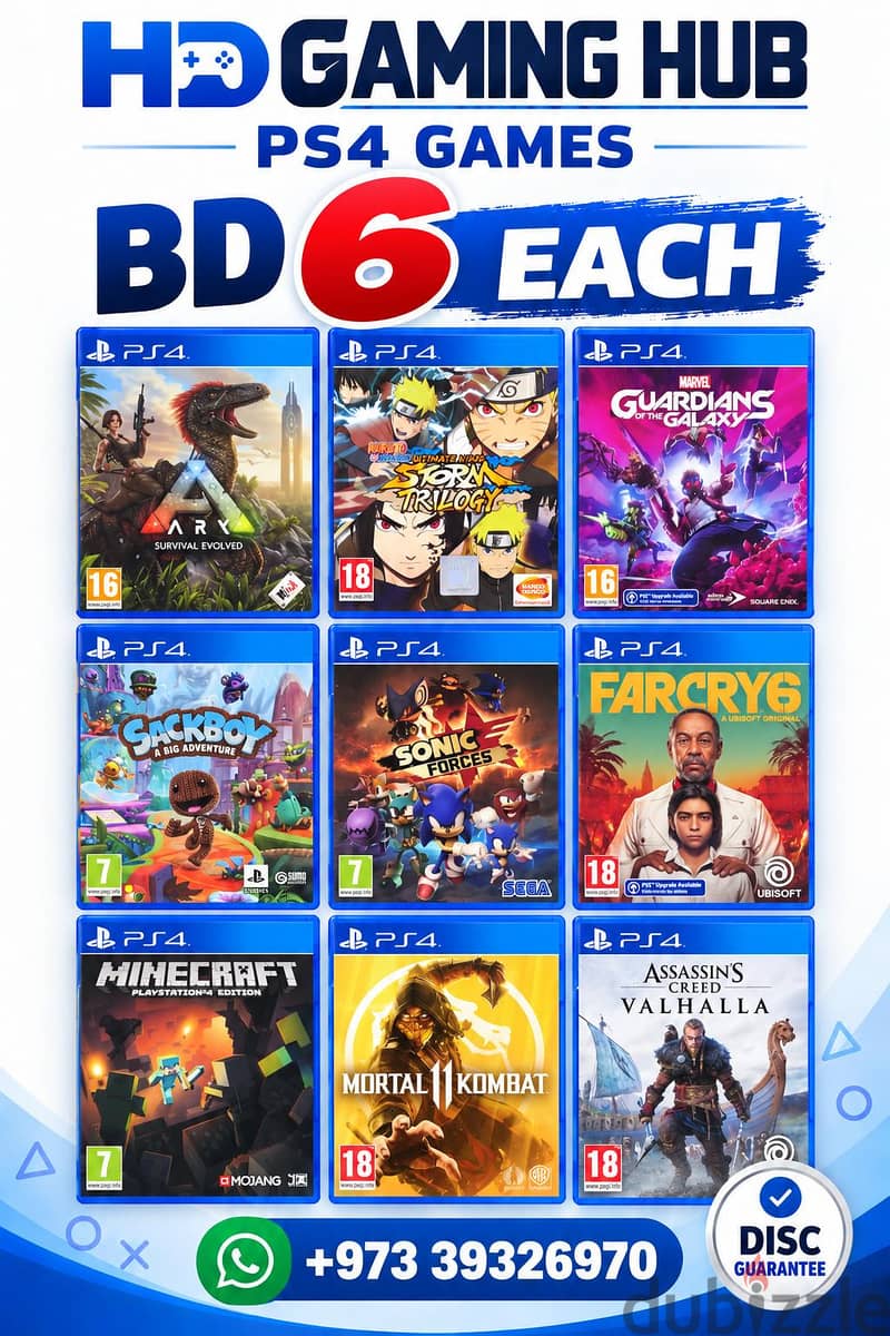 PlayStation games preowned Excellent condition for PS4 and ps5 support 2