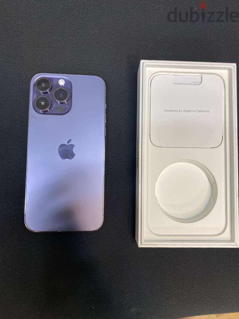 Apple Iphone 14 Pro Max 256GB 79% Health total Genuine with Full Box 1