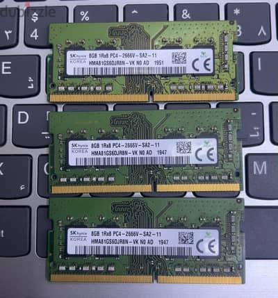 8GB DDR4 Ram for Laptop SODIMM