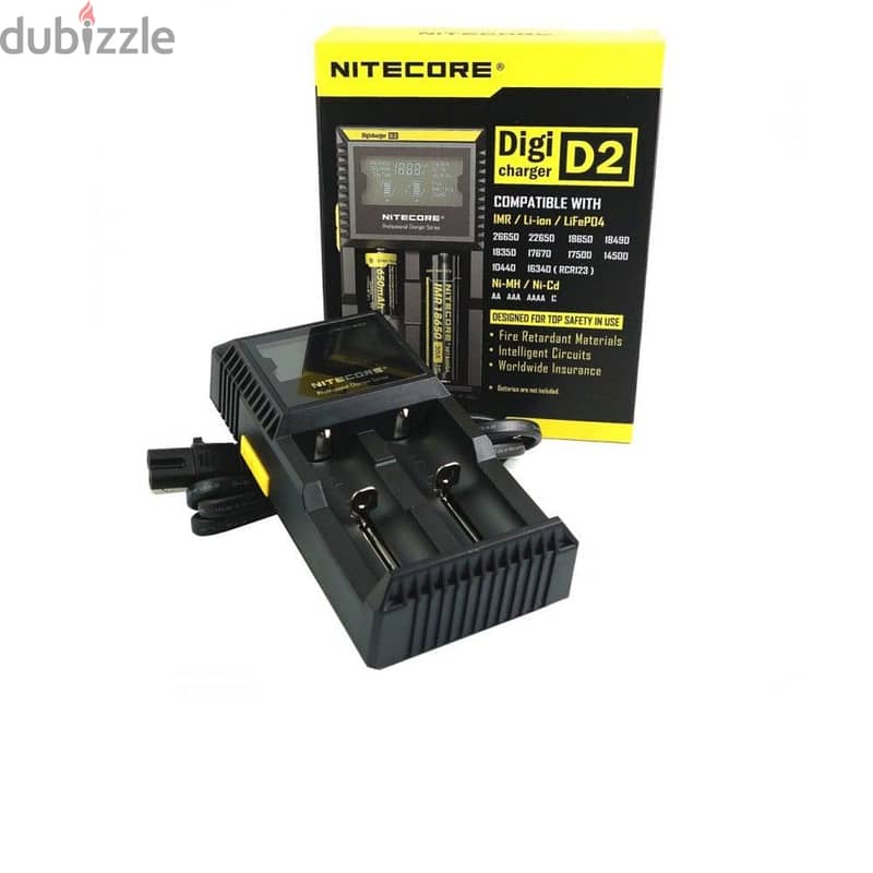 Nitecore D2 Digicharger Universal 4