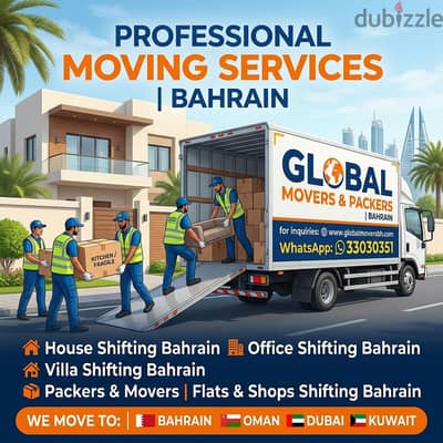 House Bahrain shifting mover and packer