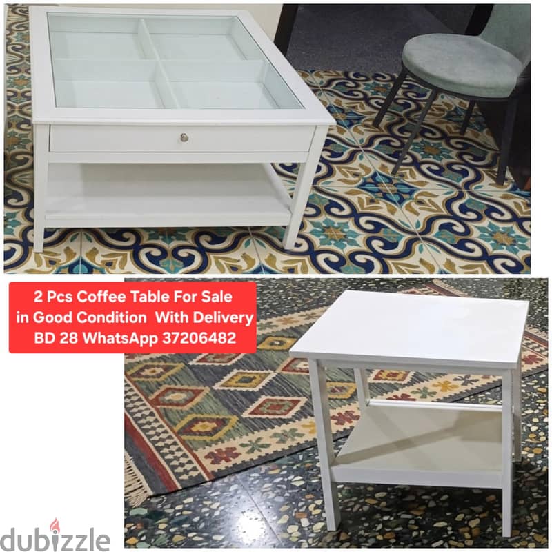 Tv unit and other items for sale with Delivery fixing 9