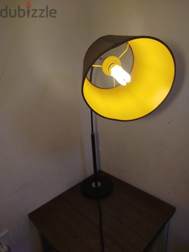 Modern Gooseneck Table Lamps with Marble Bases (Set of 2) 1