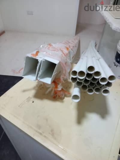 electrical pipe and trunks