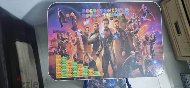 avengers study table for kids 10bd