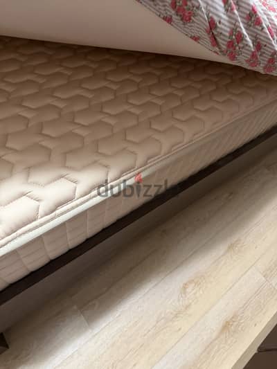 Queen size bed with Orthopaedic mattress
