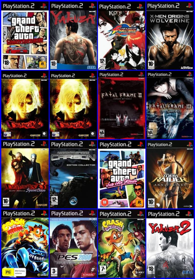 Playstation 2 slim مبرمج مع هاردسك 4