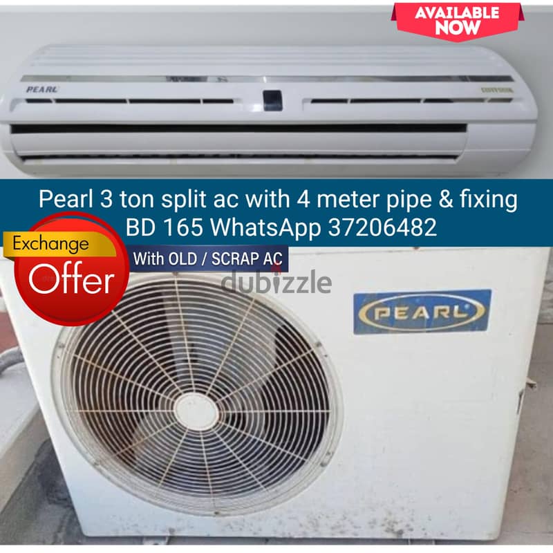 General 1.5 ton window ac and other items for sale with Delivery 2