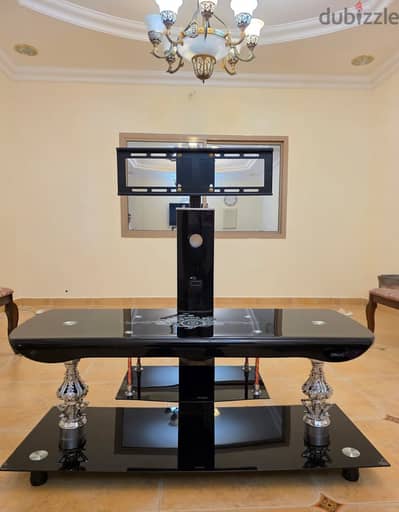 TV stand with mount bracket