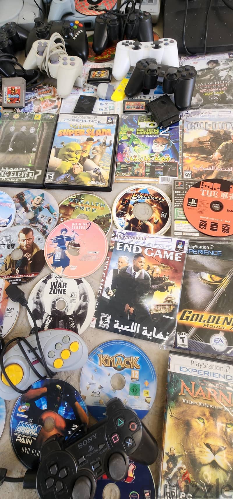 اشرطة  بلايستيشن واجهزة العاب playstation games 4