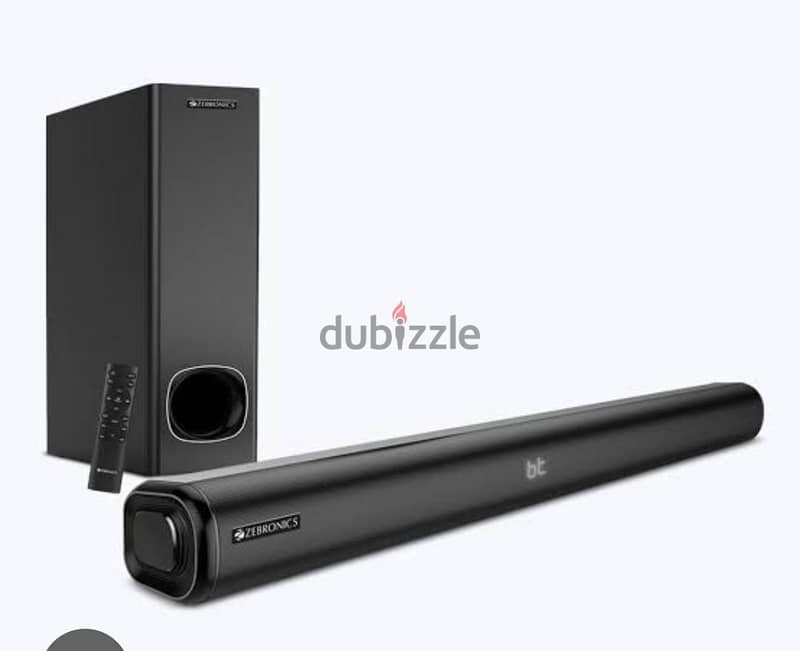 zebronics sound bar with subwoofer with orignal remote 3