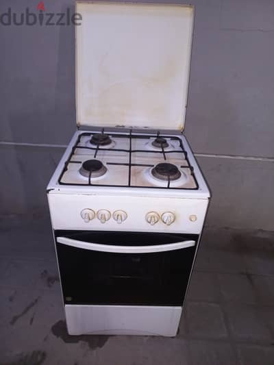 4 burner cooking range