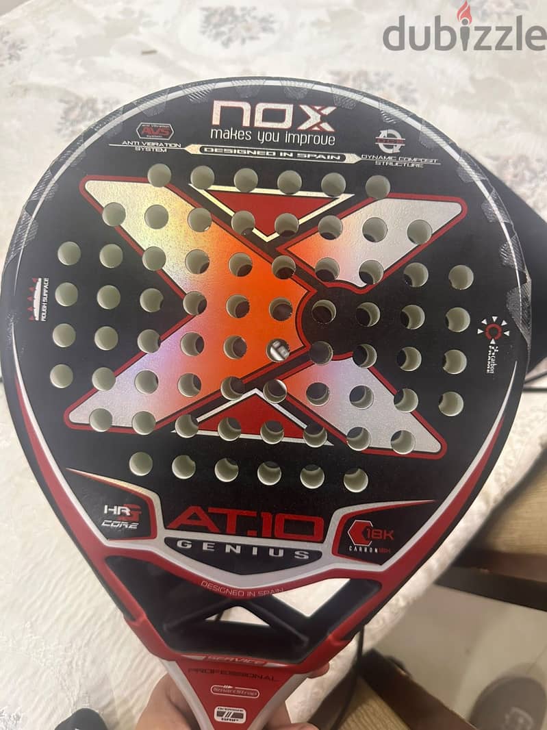 Padel racket Nox At10 3