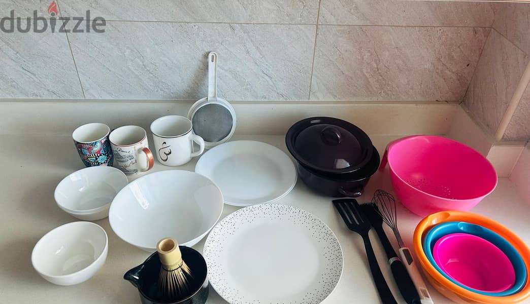 Plates& cups full set 7bd 1