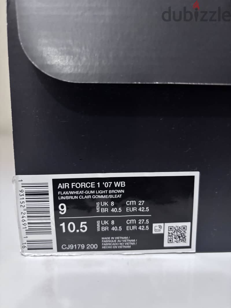 Nike Airfoce 1 ‘07 WB 1