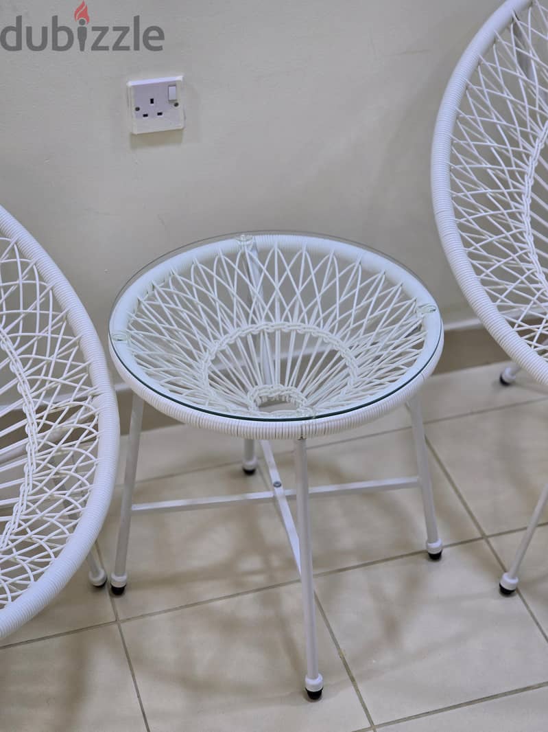 Garden Set - 2 Chairs and table 2