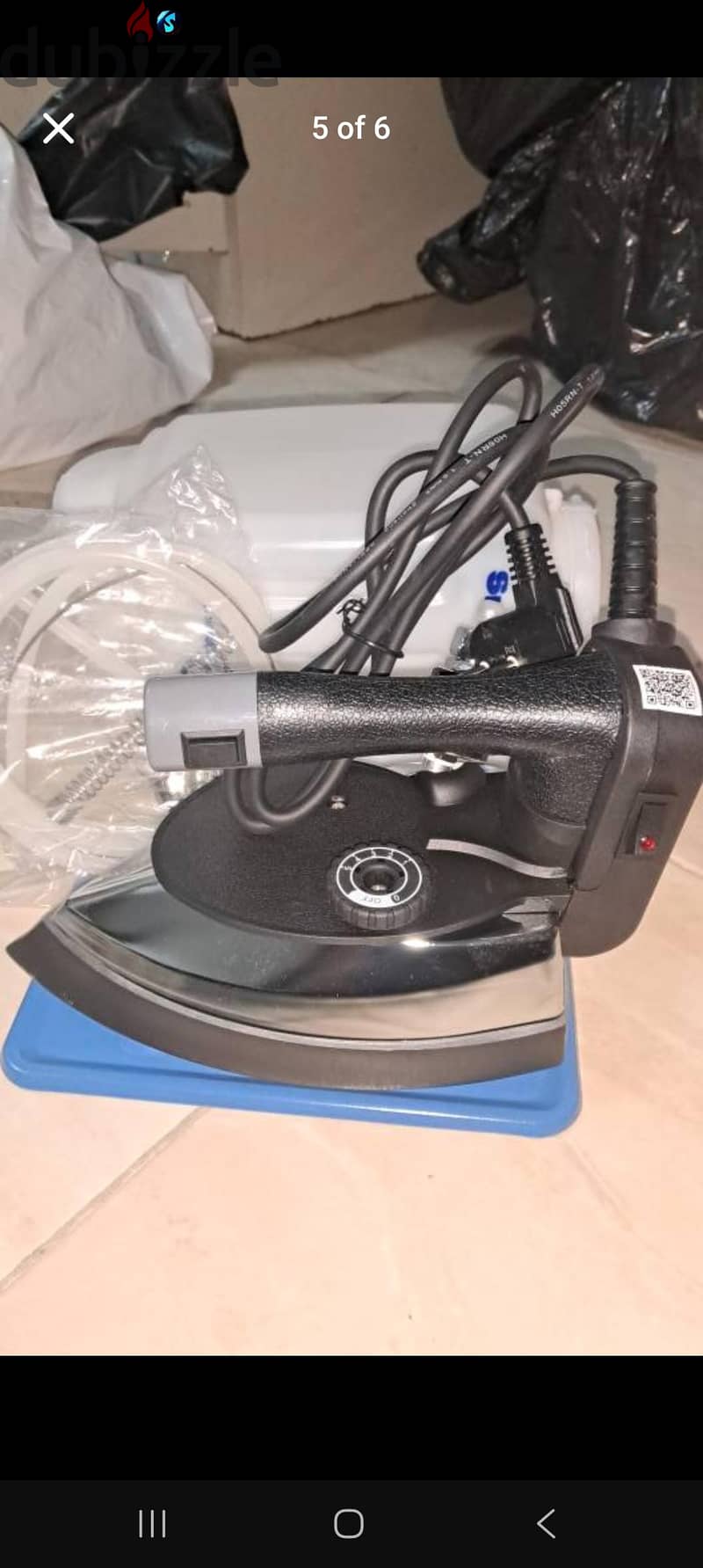 Silver Star Industrial Gravity Steam Iron 2